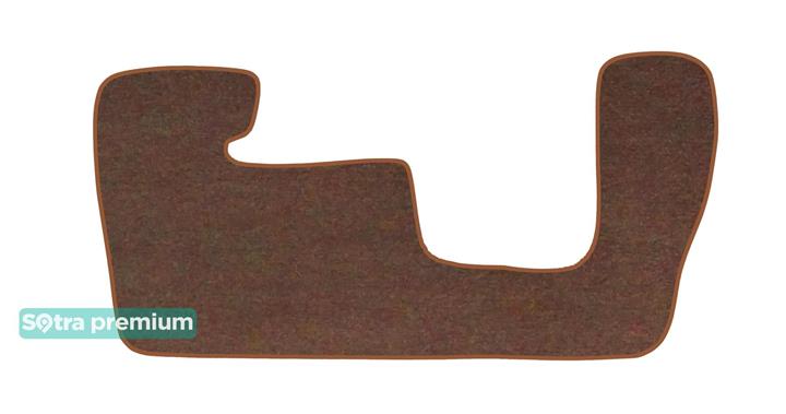 Sotra 07595-CH-CHOCO Interior mats Sotra two-layer brown for Audi Q7 (2006-2014), set 07595CHCHOCO