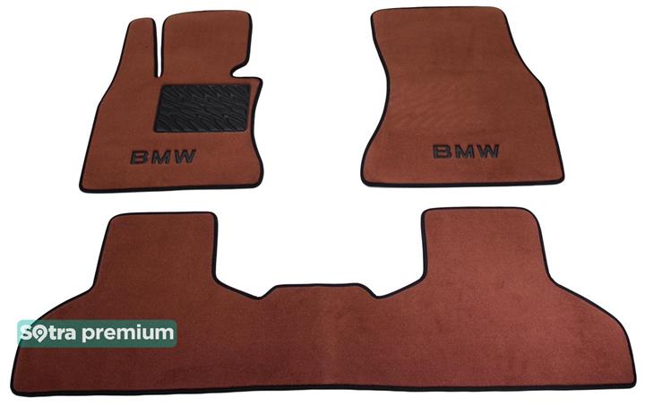 Sotra 07605-CH-TERRA Interior mats Sotra two-layer terracotta for BMW X5 (2014-), set 07605CHTERRA