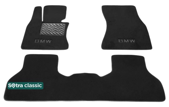 Sotra 07605-GD-GREY Interior mats Sotra two-layer gray for BMW X5 (2014-), set 07605GDGREY