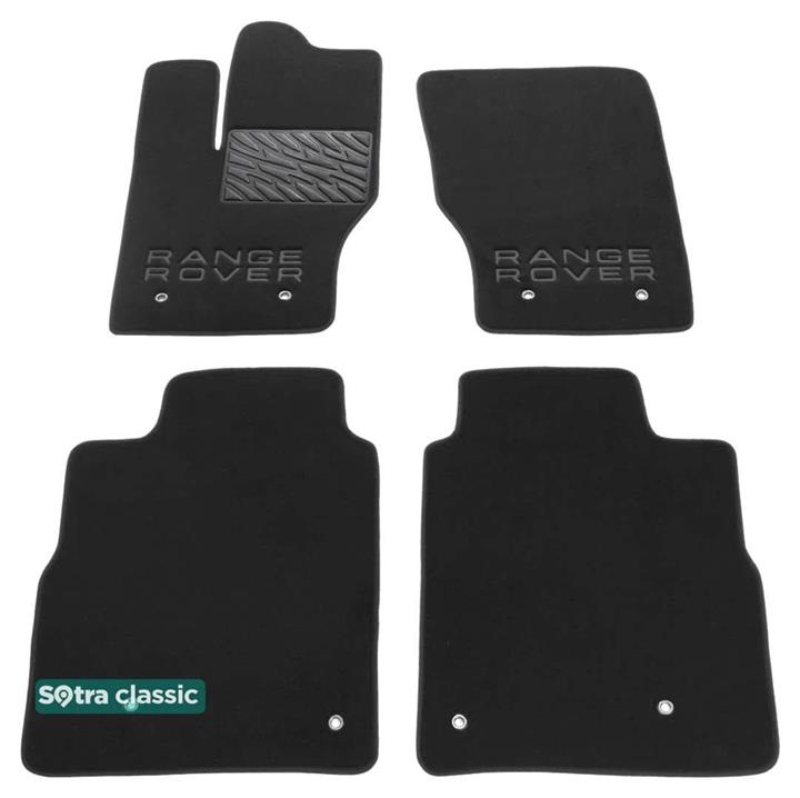 Sotra 07615-GD-GREY Interior mats Sotra two-layer gray for Land Rover Range rover (2013-), set 07615GDGREY