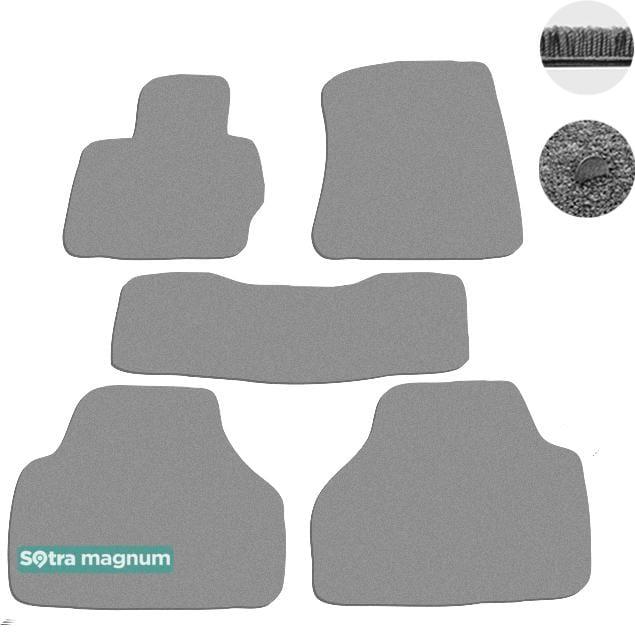 Sotra 08083-MG20-GREY Interior mats Sotra two-layer gray for BMW X3 (2010-2016), set 08083MG20GREY