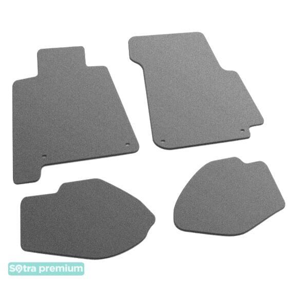 Sotra 08086-CH-GREY Interior mats Sotra two-layer gray for Porsche 928 (1986-1991), set 08086CHGREY