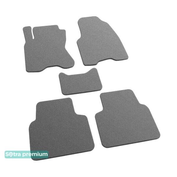 Sotra 08090-CH-GREY Interior mats Sotra two-layer gray for Nissan Rogue (2007-2013), set 08090CHGREY