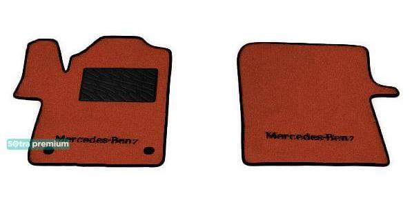 Sotra 08098-1-CH-TERRA Interior mats Sotra two-layer terracotta for Mercedes V-class (2015-), set 080981CHTERRA