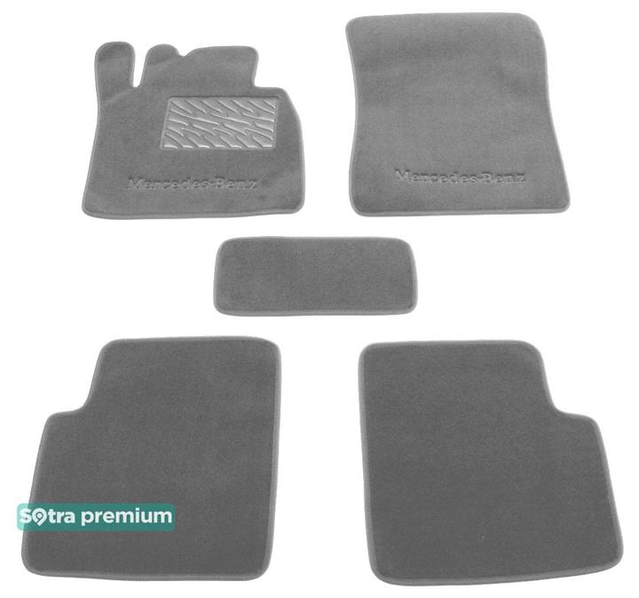 Sotra 08106-CH-GREY Interior mats Sotra two-layer gray for Mercedes G-class (2010-), set 08106CHGREY