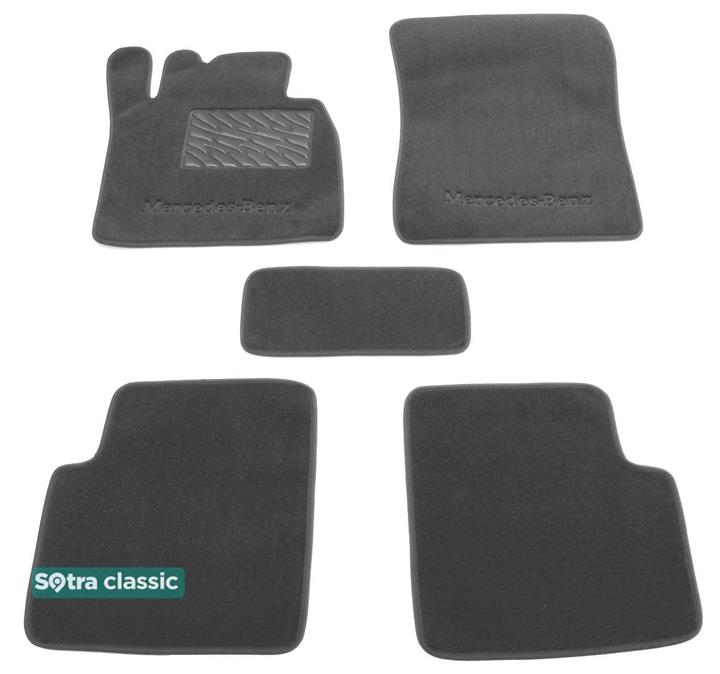 Sotra 08106-GD-GREY Interior mats Sotra two-layer gray for Mercedes G-class (2010-), set 08106GDGREY