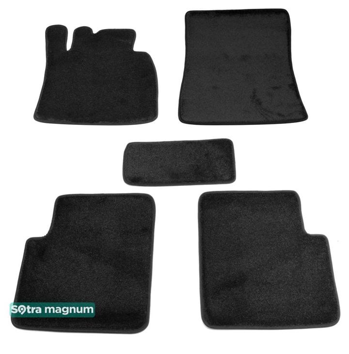Sotra 08106-MG15-BLACK Interior mats Sotra two-layer black for Mercedes G-class (2010-), set 08106MG15BLACK