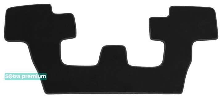 Sotra 08111-CH-BLACK Interior mats Sotra two-layer black for Audi Q7 (2015-), set 08111CHBLACK