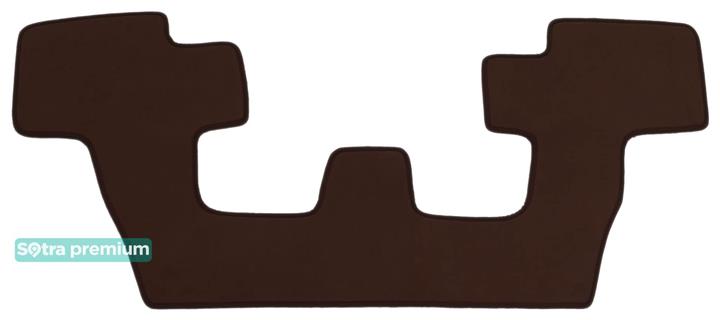 Sotra 08111-CH-CHOCO Interior mats Sotra two-layer brown for Audi Q7 (2015-), set 08111CHCHOCO