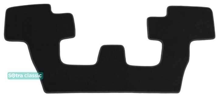 Sotra 08111-GD-BLACK Interior mats Sotra two-layer black for Audi Q7 (2015-), set 08111GDBLACK