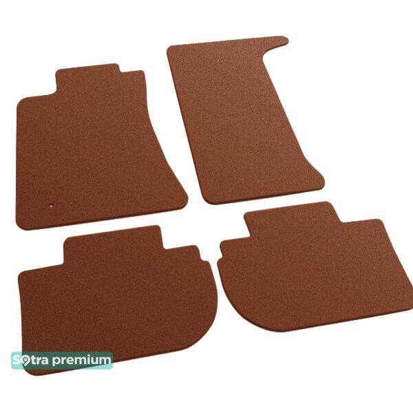 Sotra 08129-CH-TERRA Interior mats Sotra two-layer terracotta for Cadillac Cts coupe (2007-), set 08129CHTERRA
