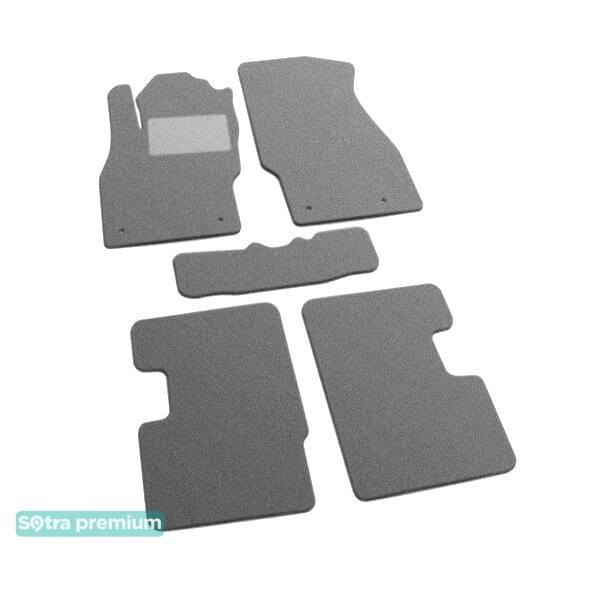 Sotra 08507-CH-GREY Interior mats Sotra two-layer gray for Opel Corsa e (2014-), set 08507CHGREY