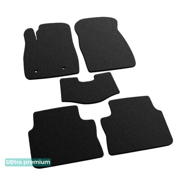 Sotra 08514-CH-BLACK Interior mats Sotra two-layer black for Ford Ecosport (2013-), set 08514CHBLACK