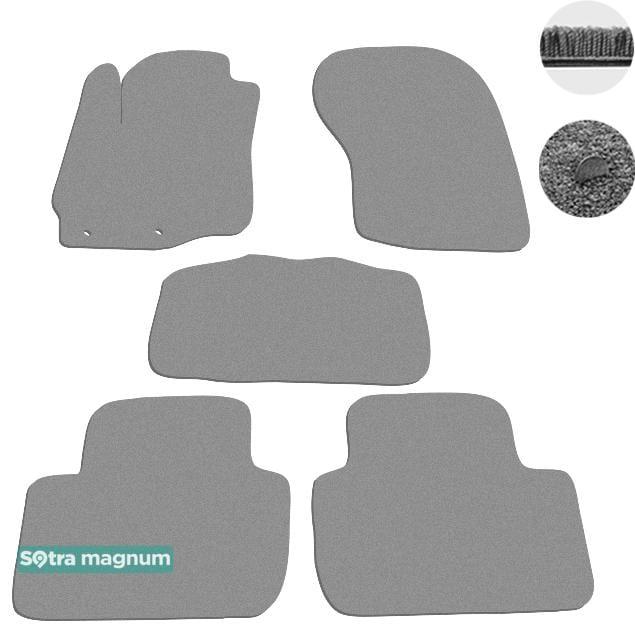 Sotra 08516-MG20-GREY Interior mats Sotra two-layer gray for Mitsubishi Outlander (2013-), set 08516MG20GREY