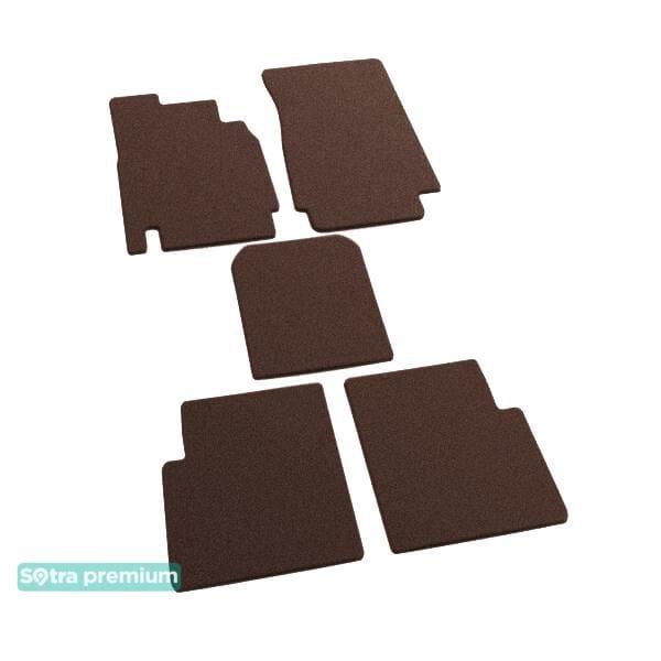 Sotra 08519-CH-CHOCO Interior mats Sotra two-layer brown for Mercedes G-class (1990-), set 08519CHCHOCO