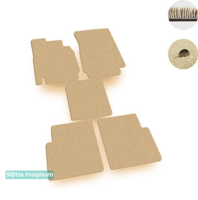 Sotra 08519-MG20-BEIGE Interior mats Sotra two-layer beige for Mercedes G-class (1990-), set 08519MG20BEIGE
