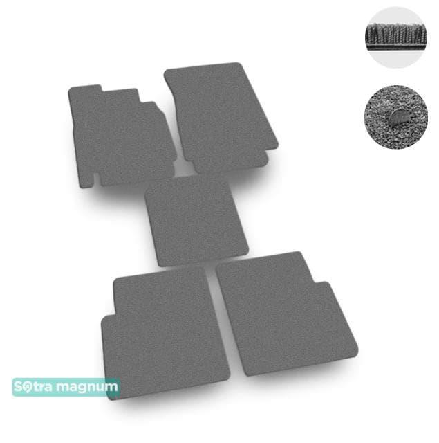 Sotra 08519-MG20-GREY Interior mats Sotra two-layer gray for Mercedes G-class (1990-), set 08519MG20GREY