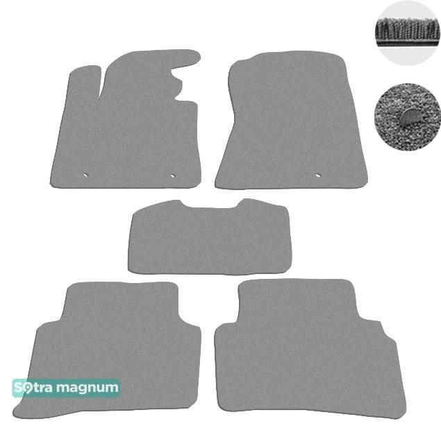 Sotra 08524-MG20-GREY Interior mats Sotra two-layer gray for KIA Sportage (2016-), set 08524MG20GREY