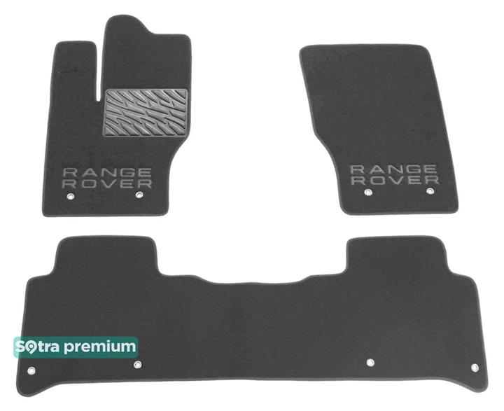 Sotra 08528-CH-GREY Interior mats Sotra two-layer gray for Land Rover Range rover sport (2013-), set 08528CHGREY