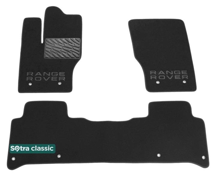 Sotra 08528-GD-GREY Interior mats Sotra two-layer gray for Land Rover Range rover sport (2013-), set 08528GDGREY