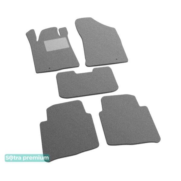 Sotra 08530-CH-GREY Interior mats Sotra two-layer gray for Nissan Maxima (2008-2015), set 08530CHGREY