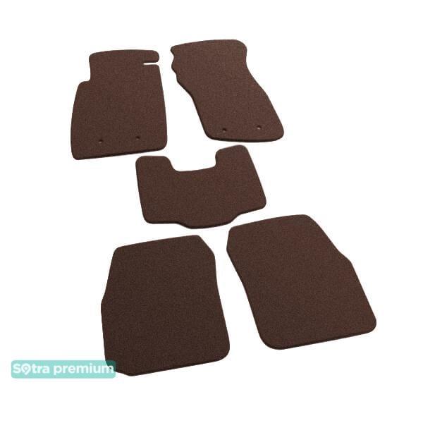 Sotra 08543-CH-CHOCO Interior mats Sotra Double layer brown for Volvo S40/V50, set 08543CHCHOCO