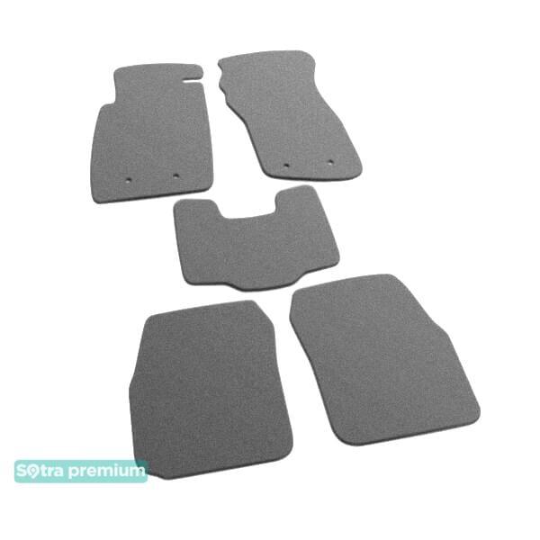 Sotra 08543-CH-GREY Interior mats Sotra Double layer gray for Volvo S40/V50, set 08543CHGREY