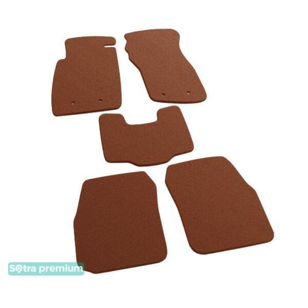 Sotra 08543-CH-TERRA Interior mats Sotra Two-layer terracotta for Volvo S40/V50, set 08543CHTERRA