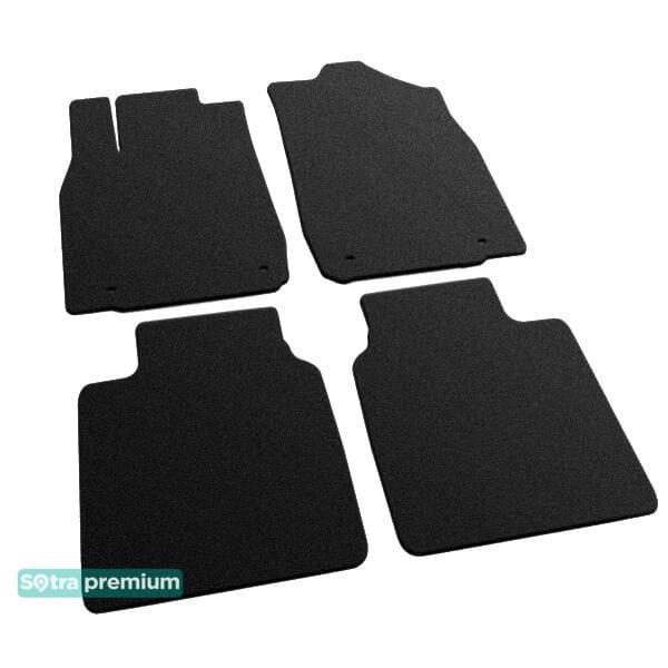 Sotra 08547-CH-BLACK Interior mats Sotra two-layer black for Lexus Es (2015-), set 08547CHBLACK