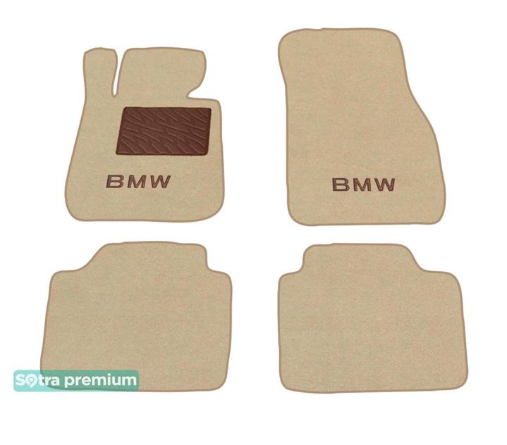 Sotra 08556-CH-BEIGE Interior mats Sotra two-layer beige for BMW 3-series (2012-), set 08556CHBEIGE