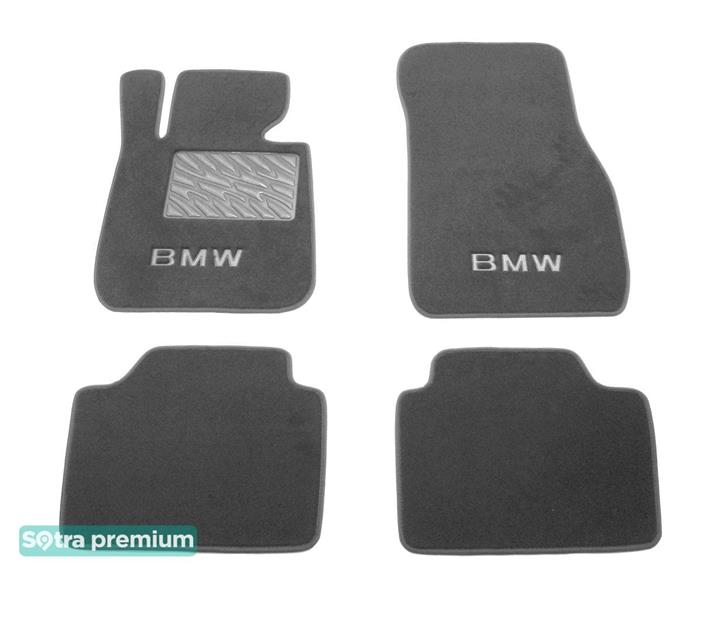 Sotra 08556-CH-GREY Interior mats Sotra two-layer gray for BMW 3-series (2012-), set 08556CHGREY