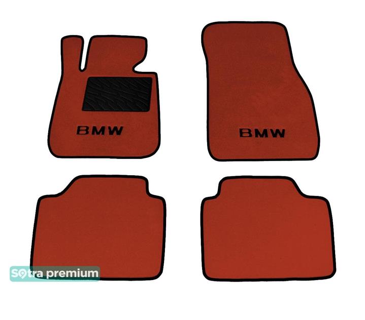 Sotra 08556-CH-TERRA Interior mats Sotra two-layer terracotta for BMW 3-series (2012-), set 08556CHTERRA