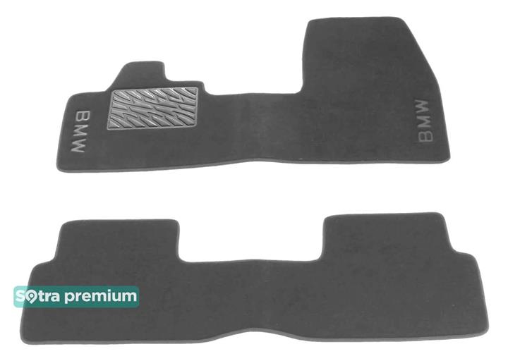Sotra 08586-CH-GREY Interior mats Sotra two-layer gray for BMW I3 (2013-), set 08586CHGREY