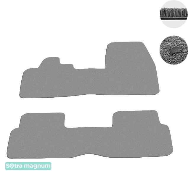 Sotra 08586-MG20-GREY Interior mats Sotra two-layer gray for BMW I3 (2013-), set 08586MG20GREY