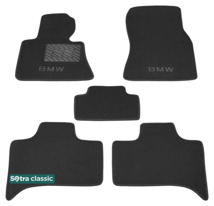 Sotra 08588-GD-GREY Interior mats Sotra two-layer gray for BMW X5 (1999-2006), set 08588GDGREY