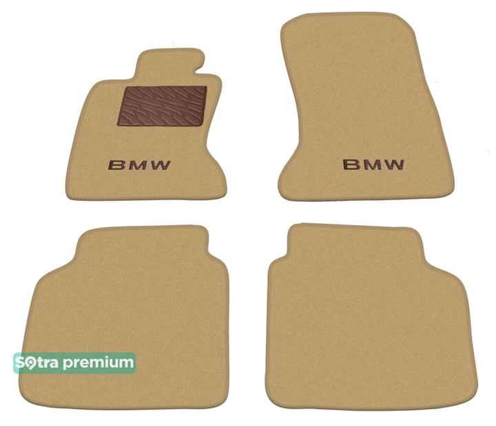 Sotra 08595-CH-BEIGE Interior mats Sotra two-layer beige for BMW 7-series (2009-2015), set 08595CHBEIGE