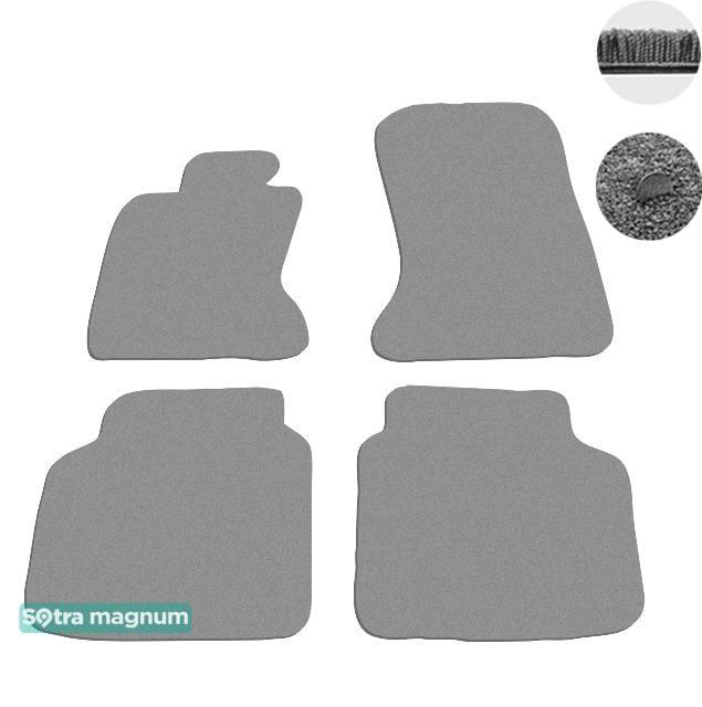 Sotra 08595-MG20-GREY Interior mats Sotra two-layer gray for BMW 7-series (2009-2015), set 08595MG20GREY