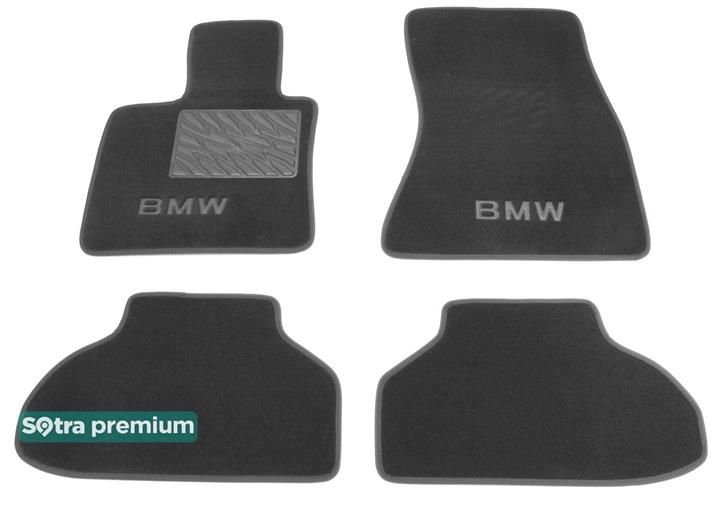 Sotra 08603-CH-GREY Interior mats Sotra two-layer gray for BMW X6 (2015-), set 08603CHGREY