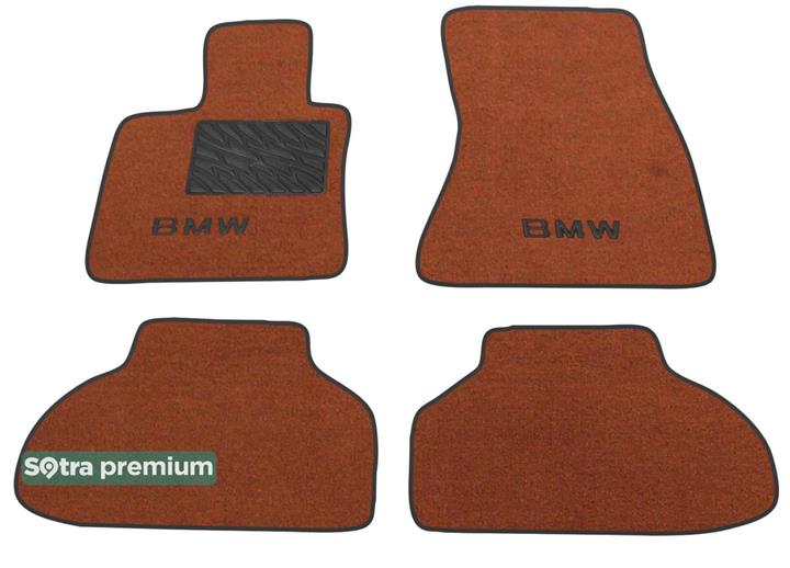 Sotra 08603-CH-TERRA Interior mats Sotra two-layer terracotta for BMW X6 (2015-), set 08603CHTERRA