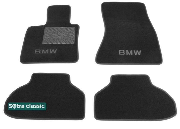 Sotra 08603-GD-GREY Interior mats Sotra two-layer gray for BMW X6 (2015-), set 08603GDGREY