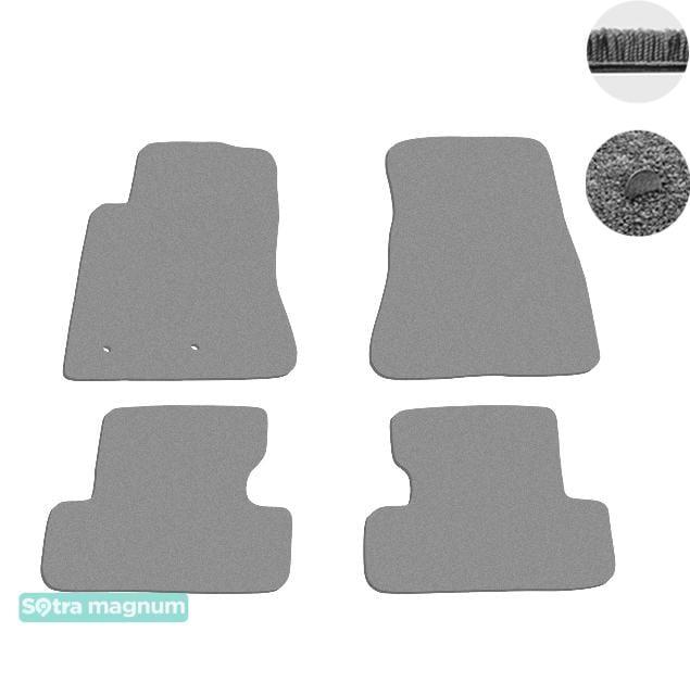 Sotra 08615-MG20-GREY Interior mats Sotra two-layer gray for Ford Mustang (2015-), set 08615MG20GREY