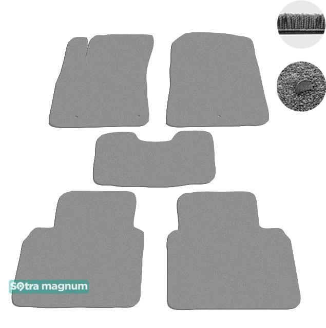 Sotra 08626-MG20-GREY Interior mats Sotra two-layer gray for Hyundai Elantra (2016-), set 08626MG20GREY