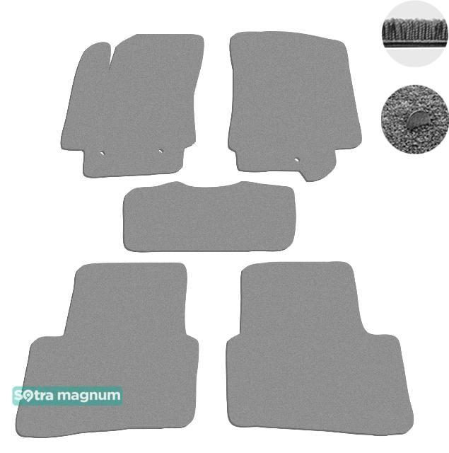 Sotra 08627-MG20-GREY Interior mats Sotra two-layer gray for Hyundai Creta (2016-), set 08627MG20GREY