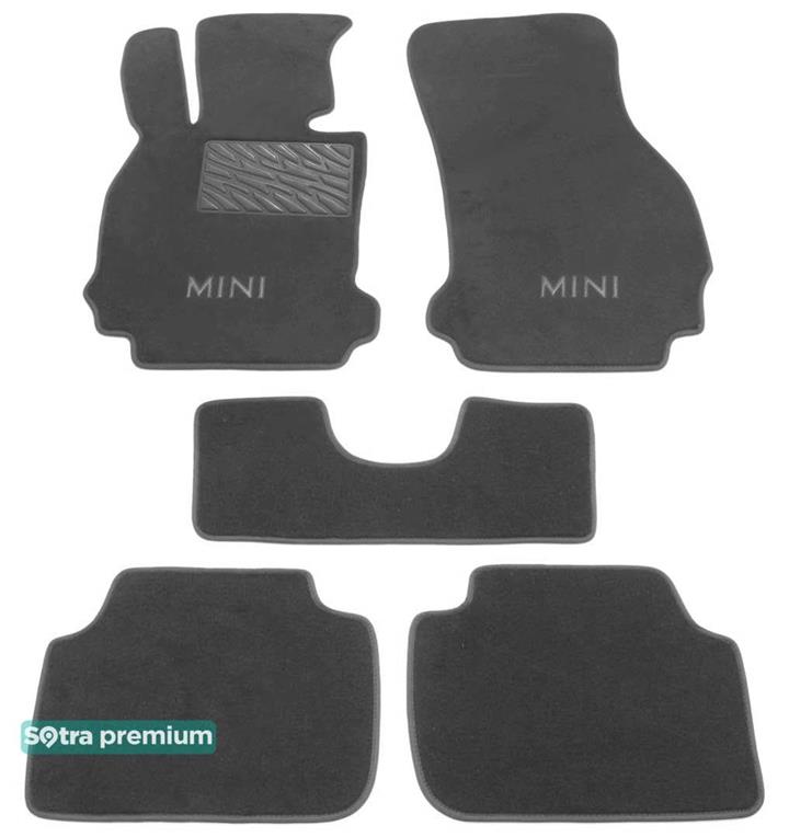 Sotra 08647-CH-GREY Interior mats Sotra two-layer gray for BMW Clubman (2015-), set 08647CHGREY