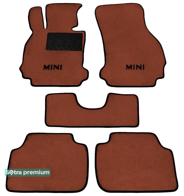 Sotra 08647-CH-TERRA Interior mats Sotra two-layer terracotta for BMW Clubman (2015-), set 08647CHTERRA