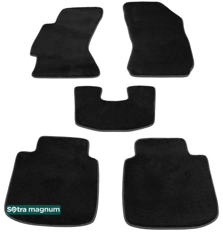 Sotra 08651-MG15-BLACK Interior mats Sotra two-layer black for Subaru Outback (2015-), set 08651MG15BLACK
