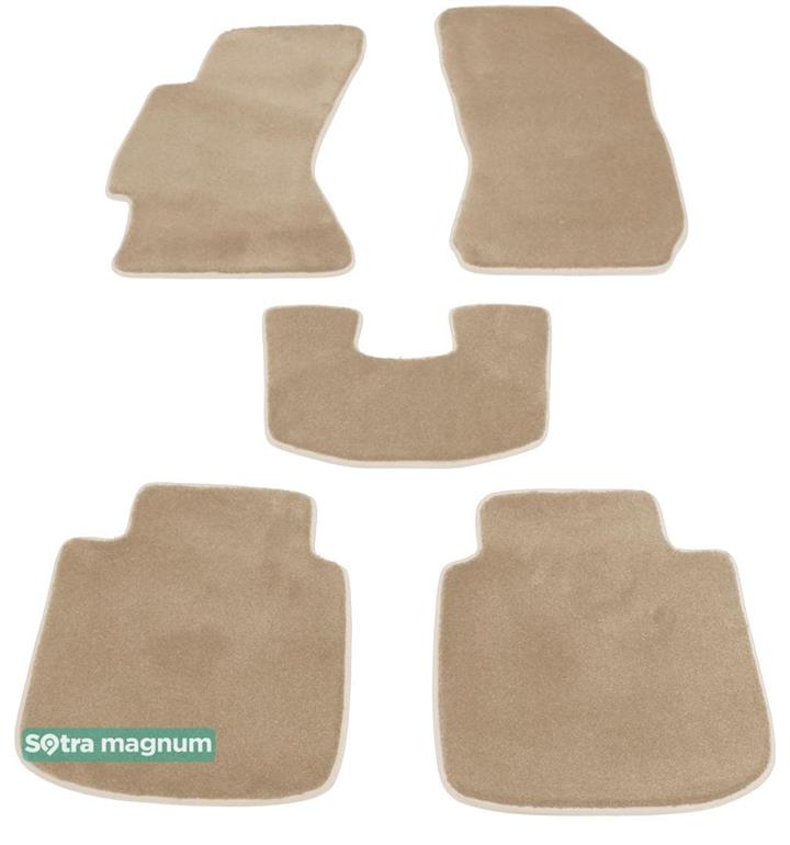 Sotra 08651-MG20-BEIGE Interior mats Sotra two-layer beige for Subaru Outback (2015-), set 08651MG20BEIGE