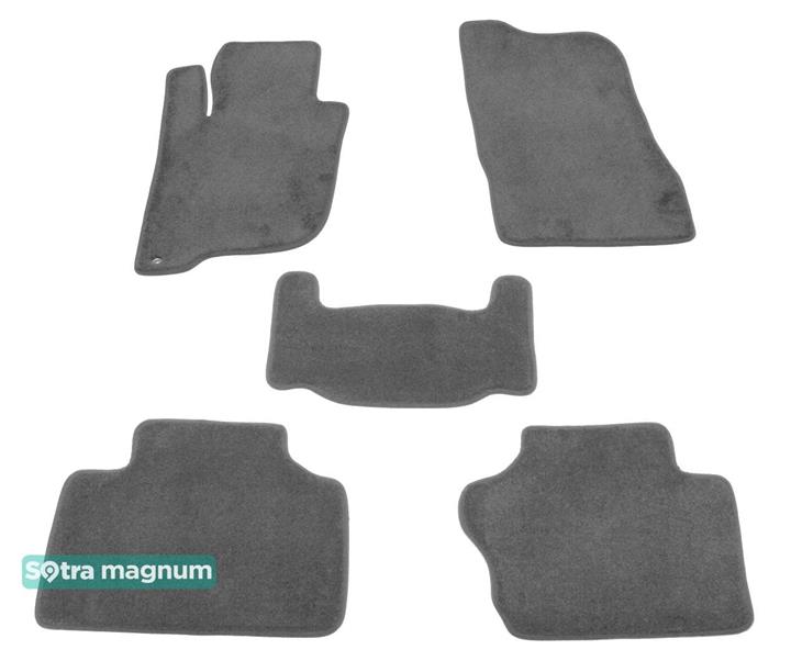 Sotra 08655-MG20-GREY Interior mats Sotra two-layer gray for Mitsubishi Pajero sport (2016-), set 08655MG20GREY