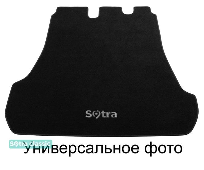 Sotra 00648-GD-BLACK Carpet luggage 00648GDBLACK