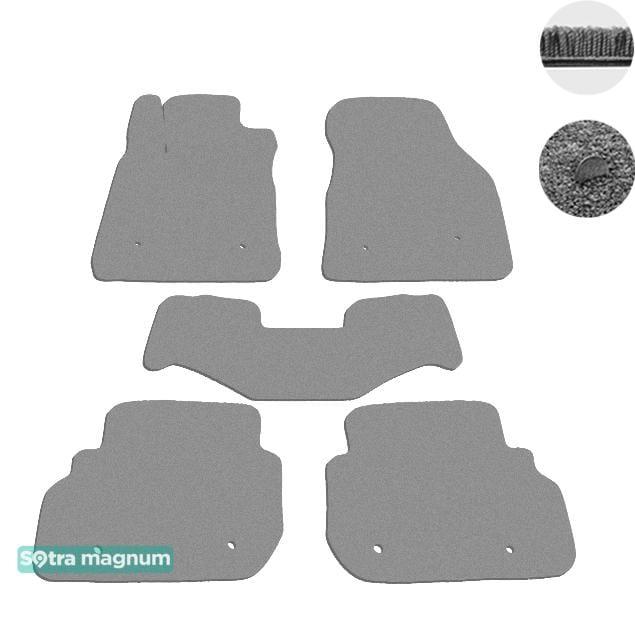 Sotra 08667-MG20-GREY Interior mats Sotra two-layer gray for Jaguar Xf (2015-), set 08667MG20GREY